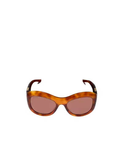 Gucci Round Frame Sunglasses In Multi