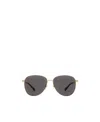 Gucci Round-frame Tinted Sunglasses In Gray