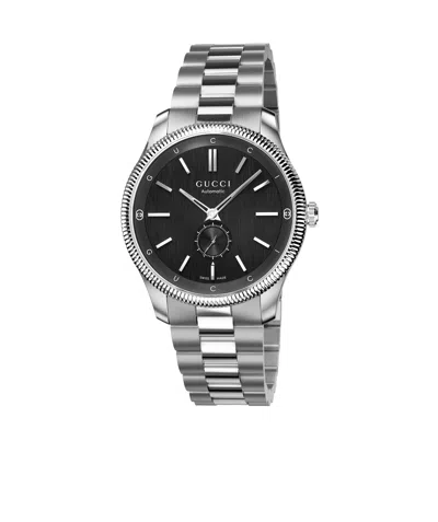 Gucci Round Haute Watch In Black