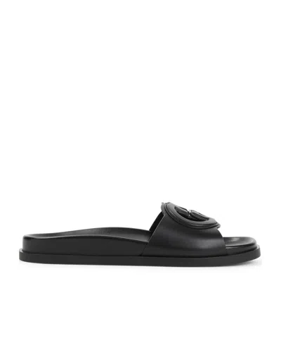 GUCCI GUCCI INTERLOCKING G CUT OUT SANDALS