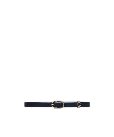 Gucci Round Interlocking G Belt In Black