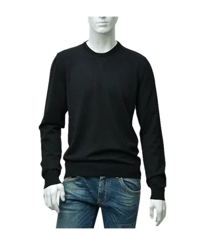 Gucci Round-neck Sweater In Black