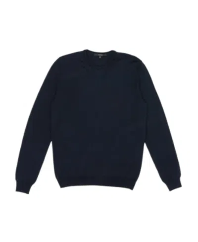Gucci Round-neck Sweater In Blue