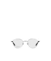 Gucci Round Optical Frame In Silver