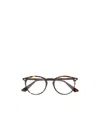 Gucci Round Shaped Glasses In Black