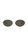 Gucci Gg1980s Linea Emblem Sunglasses In Brown