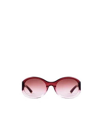 Gucci Round Sunglasses In Enkelahong