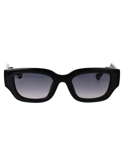 Gucci Sunglasses  - Acetate - Black