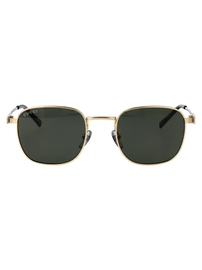 Gucci Round Sunglasses Gg1876 S 001 In Gold