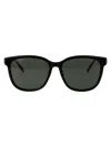 Gucci Black-gold-grey Recycled Acetate Sunglasses