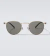 Gucci Round Sunglasses In Gold