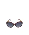 Gucci Round Sunglasses In Gray