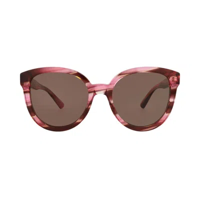 Pre-owned Gucci Round Sunglasses 'havana/brown' | Women's Size Onesize