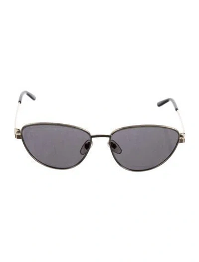 Pre-owned Gucci Round Tinted Sunglasses In Multi