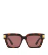 Gucci Rounded Square Sunglasses In Brown