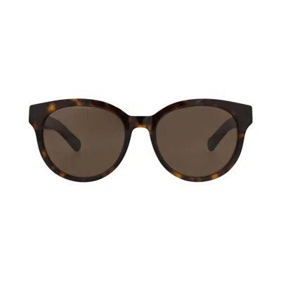 Pre-owned Gucci Round-frame Recycled Acetate Sunglasses 'havana/brown' | Men's Size Onesize