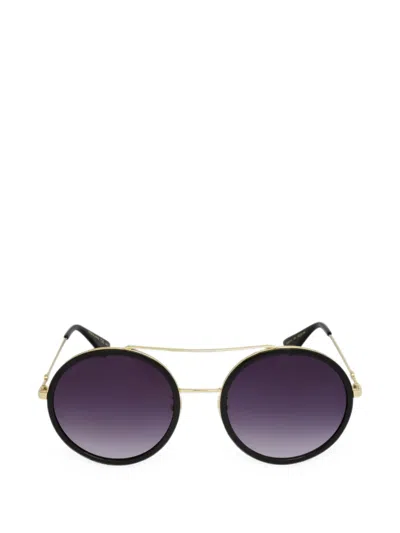 Gucci Round-frame Sunglasses In Purple