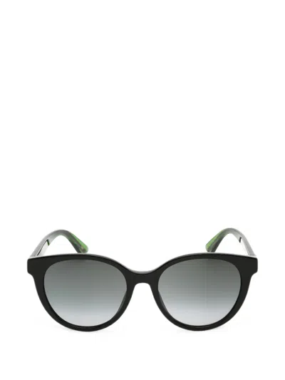 Gucci Round-frame Sunglasses In Black