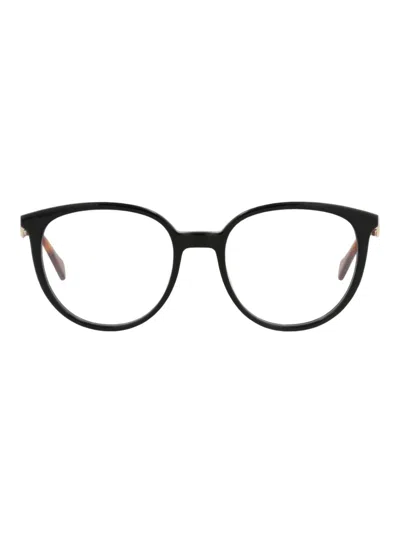 Gucci Round/oval Women's Eyeglasses In Black