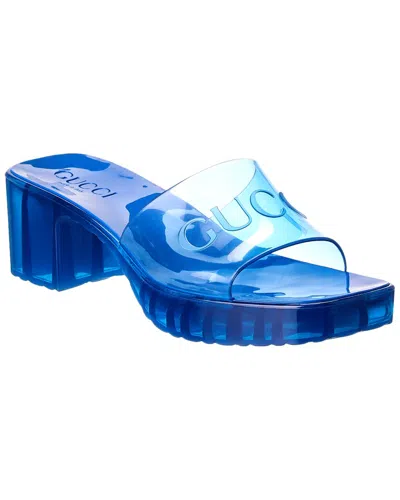 Gucci Rubber Slide In Pink