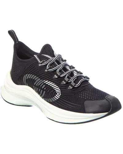 Gucci Run Knit Sneaker In Black