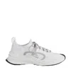 Gucci Run Lace-up Sneakers In White