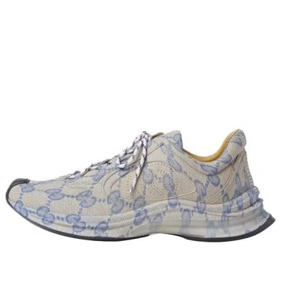 Gucci Run Sneaker 'beige Blue Monogram'