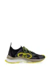 Gucci Interlocking-g Lace-up Sneakers In Multicolour