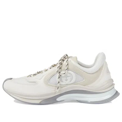 Gucci Run Sneaker 'white Suede'