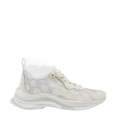 Gucci Run Sneakers In White