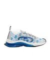 Gucci Run Sneakers In White