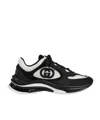 Gucci Run Sports Shoes In Black