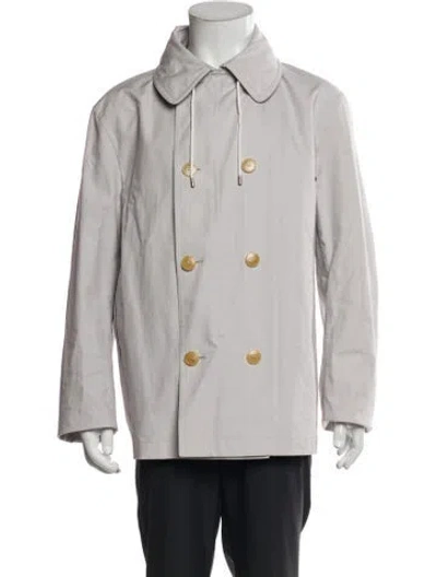 Pre-owned Gucci Running Gg Logo Peacoat In Neutral