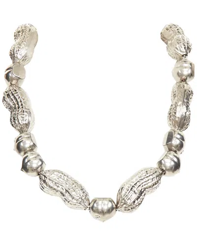 Pre-owned Gucci Runway Interlocking Gg Peanut Necklace (authentic Pre-loved)