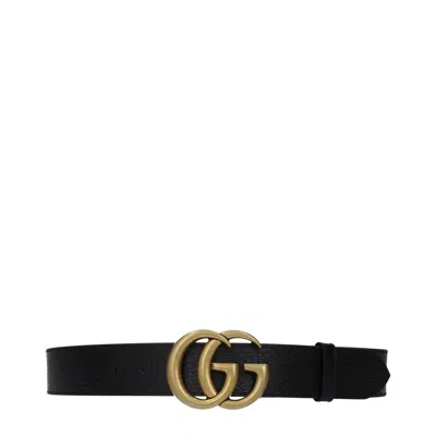 Gucci Men's Belt Leather Black