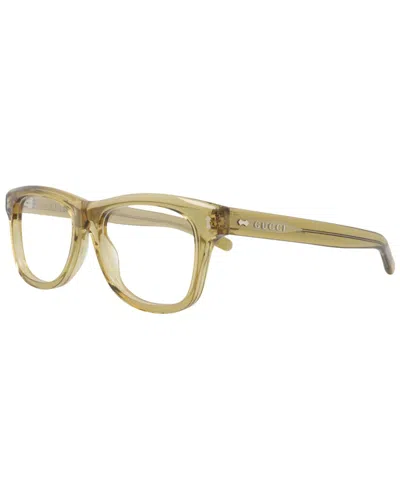 Gucci Saint Laurent Men's 54mm Optical Frames In Neutral