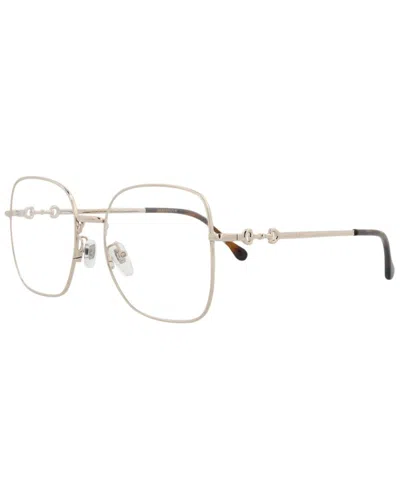 Gucci Saint Laurent Women's 55mm Optical Frames In Gold