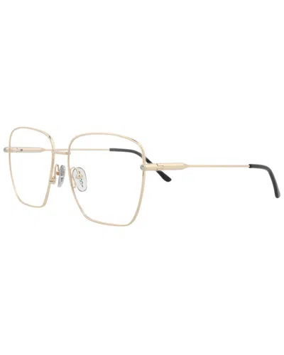 Gucci Saint Laurent Women's 58mm Optical Frames In Metallic
