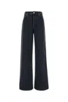 Gucci Women Salte Denim Wide-leg Jeans