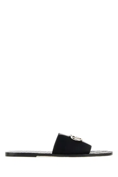 Gucci Sandal Fabric, L.s. In Black