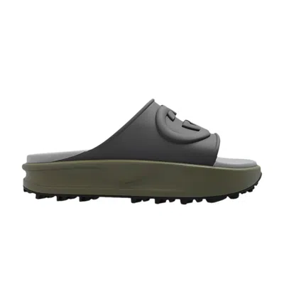Pre-owned Gucci Sandal 'interlocking G - Dark Grey Khaki'