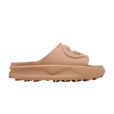 Pre-owned Gucci Sandal 'interlocking G - Vintage Camel' | Tan | Men's Size 9 In Brown