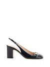 Gucci Horsebit Mid-heel Slingback Pumps