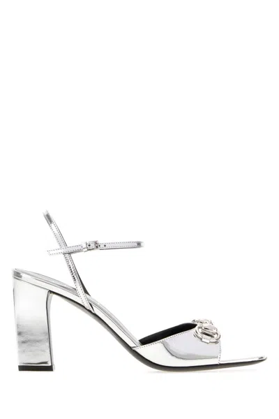 Gucci Sandal In Silver