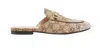 Gucci Women Princetown Supreme Gg Fabric Mule In Multi
