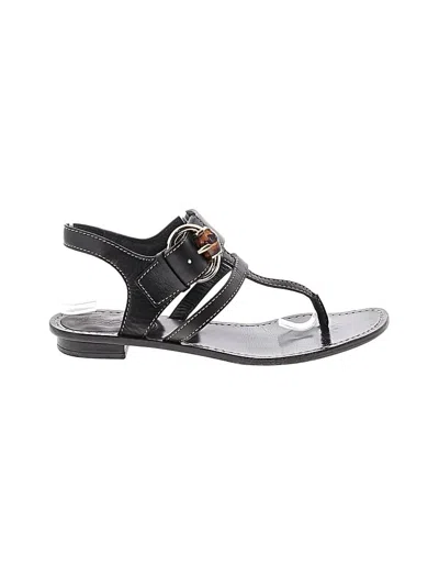 Pre-owned Gucci Sandals In Black