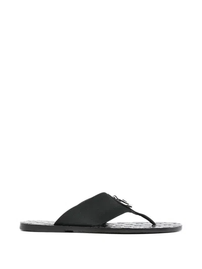 Gucci Riviera Thong Sandals In Black