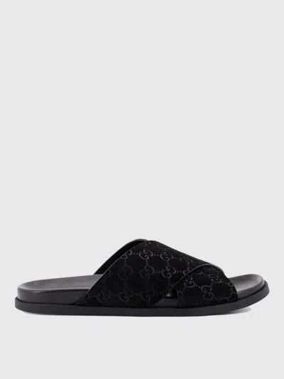 Gucci Sandals Men Black