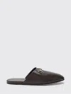 Gucci Men Black Mule With Horsebit On The Front In Smooth Leather Man In Multi