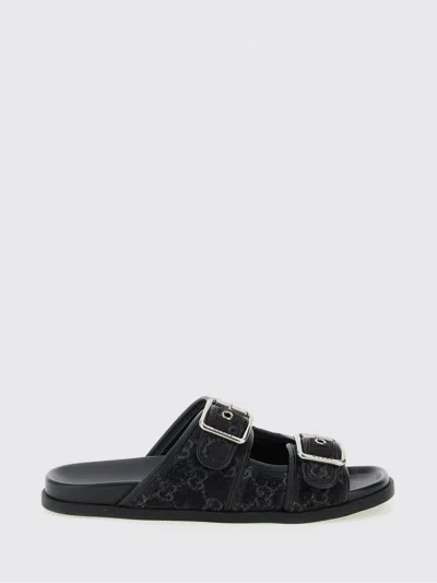 Gucci Sandals Men  In Black
